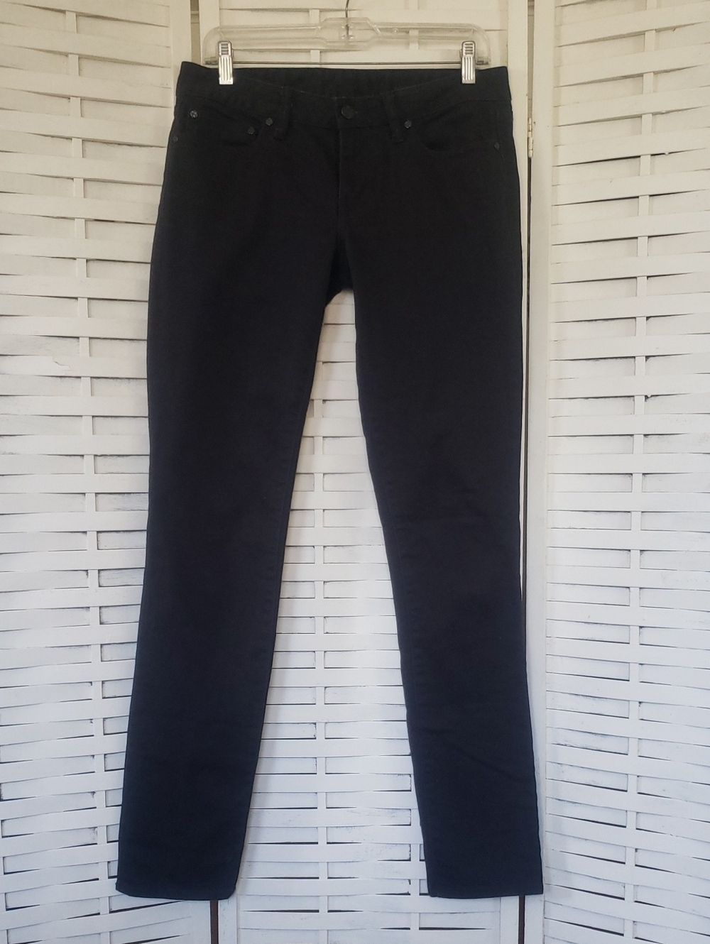Tory Burch Black Super Skinny Leg Women's Jeans 29